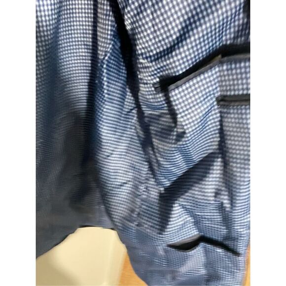 Saddlebred Navy 4 Way Stretch Blazer SZ 42 Short - Picture 11 of 11